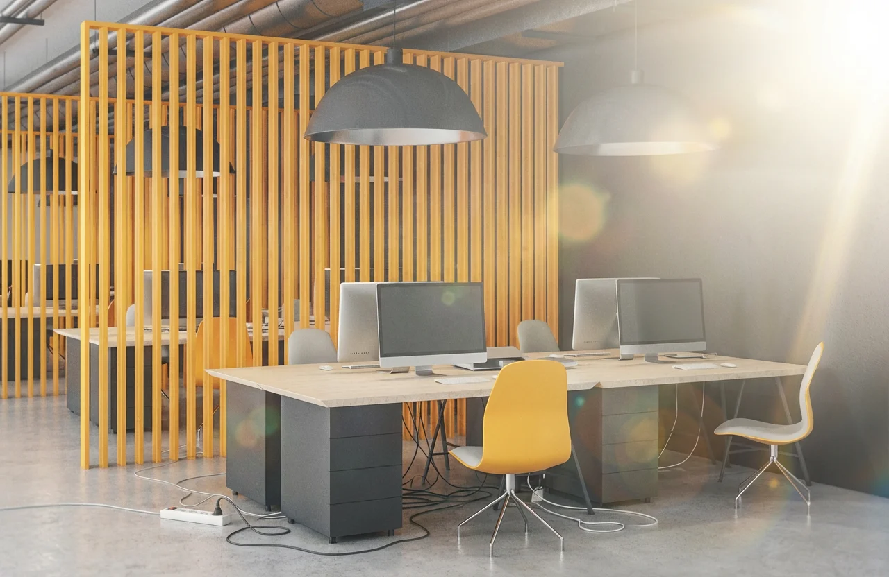 Комплексный клининг коворкинга - после уборки